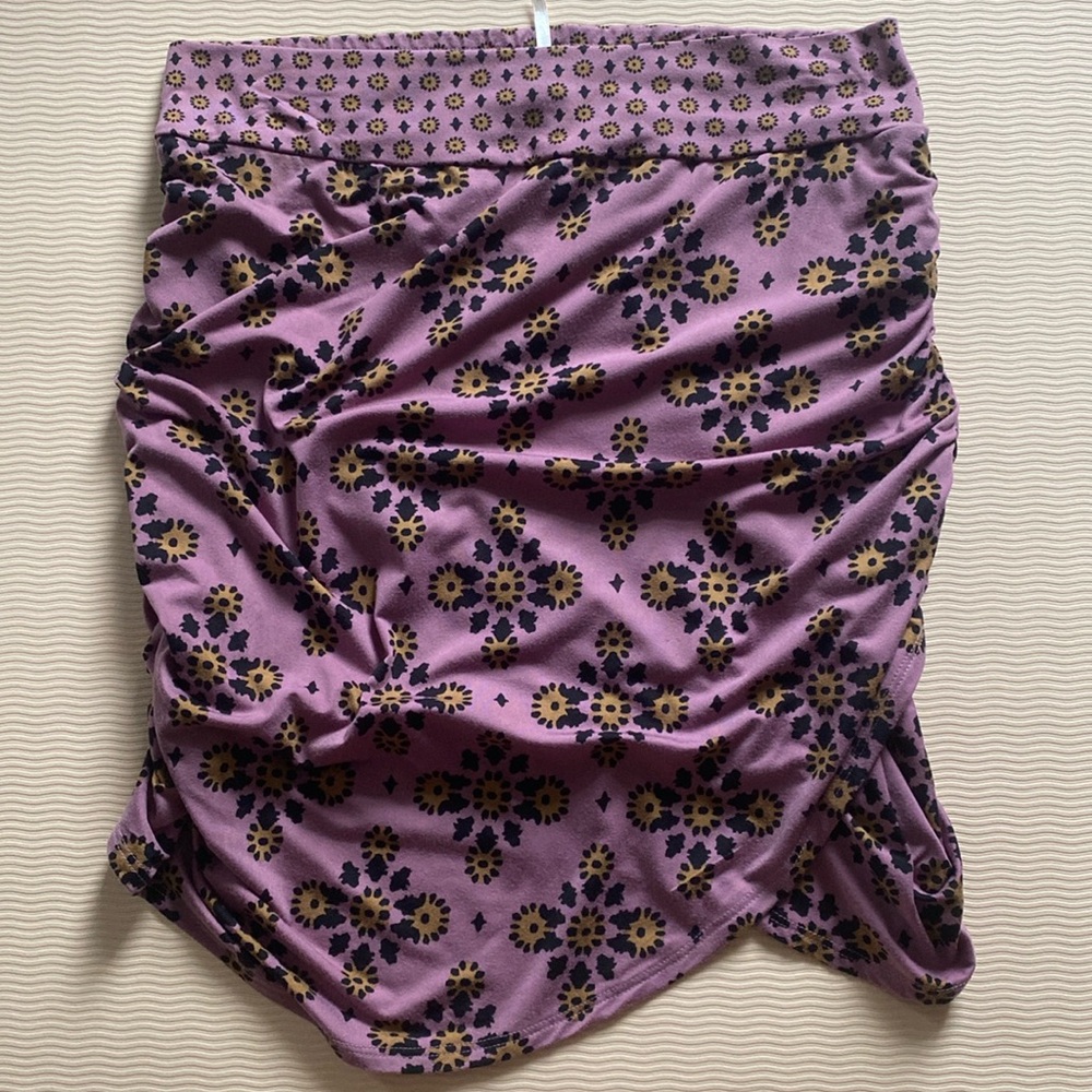 Free People mini cotton skirt